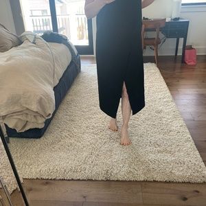 Black cocktail dress